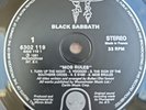 Black Sabbath MOB RULES 1981 BLACK /SILVER FRENCH 1st Press PLAYS MINT HEAR