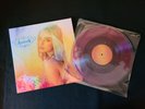 Addison Rae Pink Sparkle Liquid Filled Vinyl Record LP Bad World New Unplayed