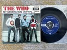 Rare The Who – My Generation 1965 French EP Decca 60.002 The Ox Townshend Mod
