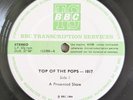 Rare - Top Of The Pops-1017 LP 1984 BBC Transcription Disc NM