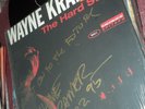 WAYNE KRAMER THE HARD STUFF LP SIGNED AUTOGRAPHED  W/ CONCERT TICKET MC5 VG+