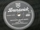 BUDDY HOLLY   UK   1956   BRUNSWICK   78    BLUE DAYS-BLACK NIGHTS    LOVE ME