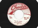 DOOWOP R&B 45 -  FLAMINGOS - I'LL BE HOME -  HEAR  1955 PROMO CHECKER