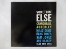 Cannonball Adderley Somethin' Else Blue Note GXF 3001 Japan  VINYL LP
