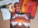 3‑Album Bundle – Metallica / Alice In Chains / Smashing Pumpkins – VG/VG+