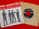 1964 Beatles She Loves You SWAN 45rpm Picture Sleeve 1st press NO George Martin