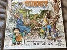 THE HOBBIT 1977 Rankin/Bass 2 LP Record Soundtrack Box Set w/Book JRR Tolkien