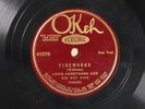 Louis Armstrong and His Hot Five - Fireworks - OKEH 41078 E+