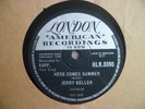 Jerry Keller: Here Comes Summer 78RPM Shellac London American 1959 Rare