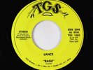 Hard Rock 45 - Lance - Rage - TGS - obscure