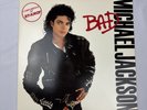 Michael Jackson - Bad LP (1987) 1st Press PROMO STAMP & 97-KROY Sticker