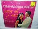 Marvin Gaye and Tammi Terrell, YOU'RE ALL I NEED, LP record, EX/EX+, Tamla TS284