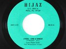 R&B Rocker 45 - Lynn Hope Orch. - Hook, Line & Sinker - Hijaz VG+