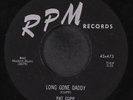 PAT CUPP: long gone daddy / to be the one RPM 7