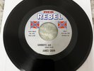 SUPER RARE LOUISIANA COUNTRY RACE 45 JAMES CROW ON REB REBEL--COWBOYS AND *****