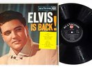 ELVIS PRESLEY'S  Elvis is back album SF 5060 STEREO RED SPOT RARE VG+