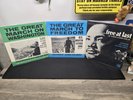 3x DR. MARTIN  LUTHER KING, Great March Washington,March To Freedom,Free At Last