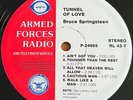 Bruce Springsteen Tunnel Of Love MEGA Rare Unique AFRTS Armed Forces Library LP