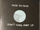 FACE TO FACE DON'T TURN AWAY LP RECORD TEST PRESSING DR STRANGE Original Press