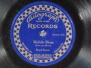 78 RPM -- Boyd Senter, Autograph no # 