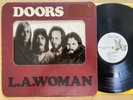 THE DOORS- L.A. WOMAN RARE 1971 WHITE LABEL PROMO CLASSIC HARD ROCK PSYCH VG/G