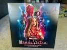 Elizabeth Olsen Autographed WandaVision Soundtrack Red Vinyl LP (RARE)