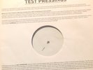 Test Pressing White Label Black Vinyl Record - Test Pressing Edition