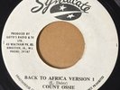 MATADOR Count Ossie - Back To Africa Version 1 & 2 JA OG