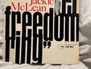 Blue Note Mono 4106 Jackie McLean ‘Let Freedom Ring’ VG/VG ‘Ear’, Van Gelder