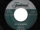 R&B 45 GUITAR BLUES by PRESTON LOVE & ORCH. HEAR BOTH