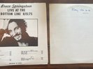 BRUCE SPRINGSTEEN LIVE AT THE BOTTOM LINE + FLAT TOP & PIN DROP ROXY 1975 4 LPS