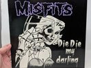 Misfits Die Die My Darling PL9-03 Vinyl Album LP Danzig VG+ Jerry Only Autograph