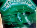 METALLICA - RIDE THE LIGHTNING LP VINYL IMPORT RARE 1984 GREEN PRESSING