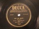 BLUEGRASS BILL MONROE Get Up John DECCA 29141  EE+