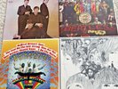 4 Beatles Original Vinyl LP Record Albums, Introducing, Sgt. Pepper, Magic, Revo