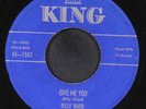 BILLY WARD & DOMINOES: give me you / over the rainbow KING 7