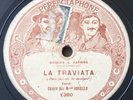 Camille Borello Verdi La Traviata Vertical Cut 78RPM Perfectaphone 1389/90