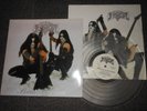 IMMORTAL LP BATTLES IN THE NORTH  1995 FIRST PRESS OSMOSE CLEAR VINYL