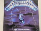 METALLICA - RIDE THE LIGHTNING - LP VINYL RECORD - NICE COPY WITH INNER