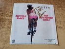 hand signed 1970s excellent by john deacon Queen Bicycle Race/fat sleeve only 45