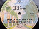 CANDI STATON - YOUNG HEARTS RUN FREE 76 UK PROMO 12'' SOUL FUNK DISCO BOOGIE EX+