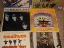 6 Vintage Beatles Vinyl RecordsMeet TheHey Jude/AgainHelp65
