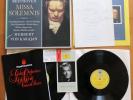 DG 103 395-6 Beethoven Missa Solemnis Karajan + programme + 