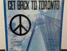 The Beatles- Get Back To Toronto- Vinyl